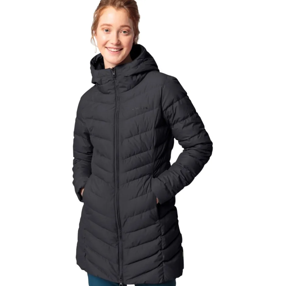 Jacks|Jassen & Vesten < Vaude Annecy III 3 in 1 Mantel Dames - zwart/zwart