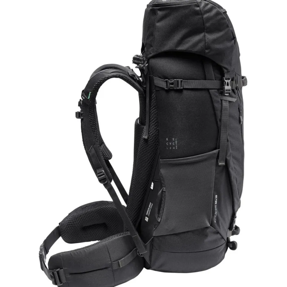 Rugzakken & Drinksystemen < Vaude Astrum EVO 60+10L Trekking Rugzak - zwart