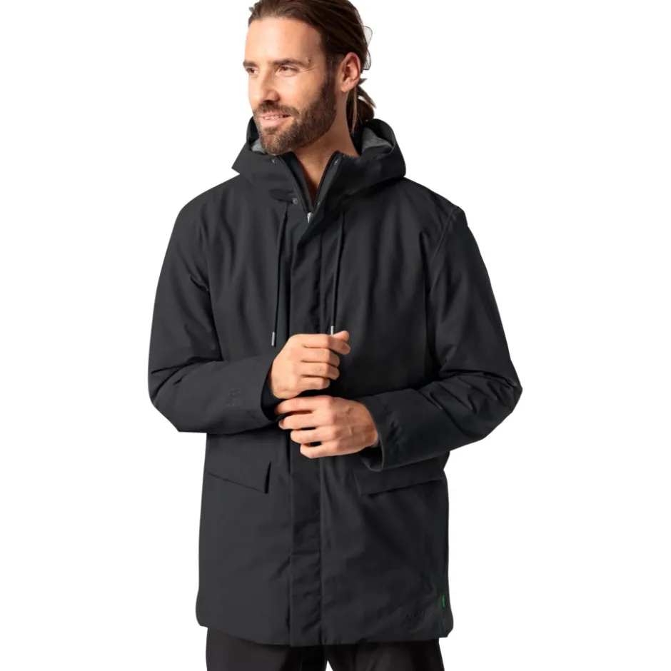 Jacks < Vaude Coreway Parka Heren - zwart
