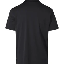 Vaude Essential Poloshirt Heren - zwart