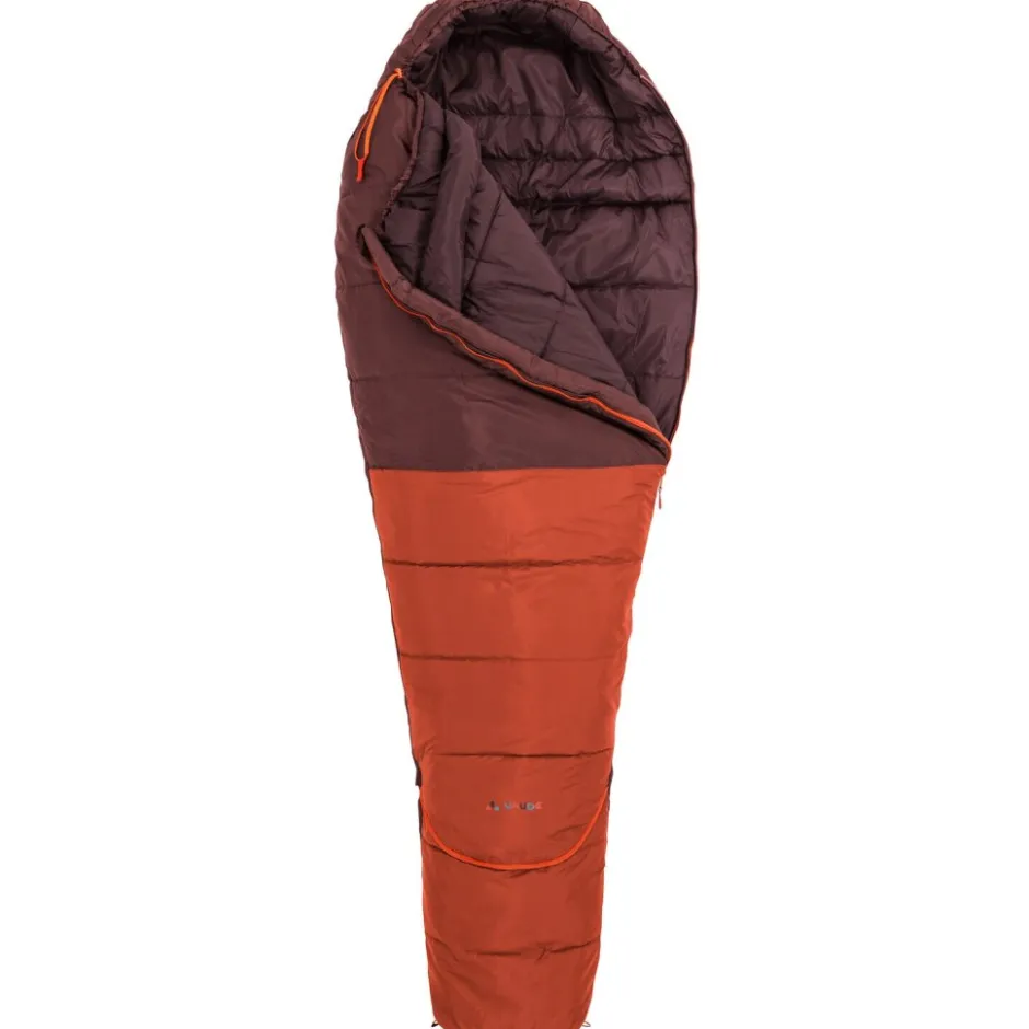 Slaapzakken < Vaude Kobel Adjust 500 II SYN Jongere Slaapzak - Zip left - dark cherry