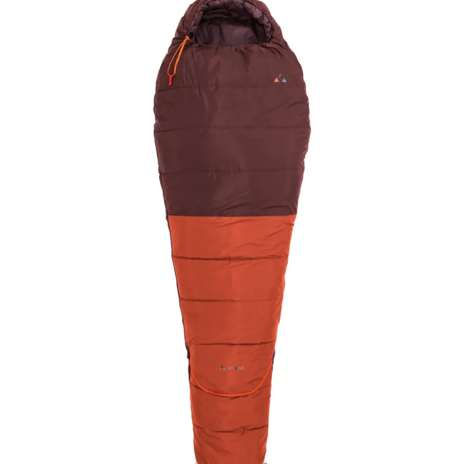 Slaapzakken < Vaude Kobel Adjust 500 II SYN Jongere Slaapzak - Zip left - dark cherry