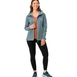 Vaude Neyland Windjas Dames - nordic blue