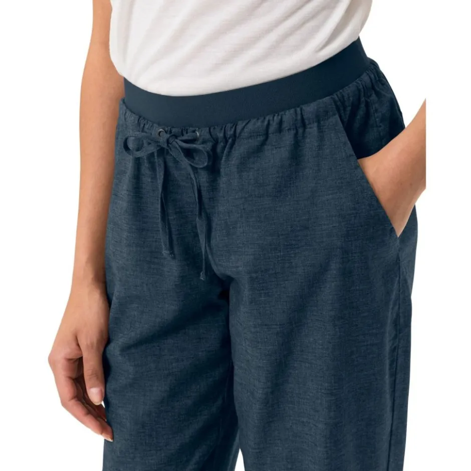 Broeken & Rokken < Vaude Redmont Broek Dames - dark sea