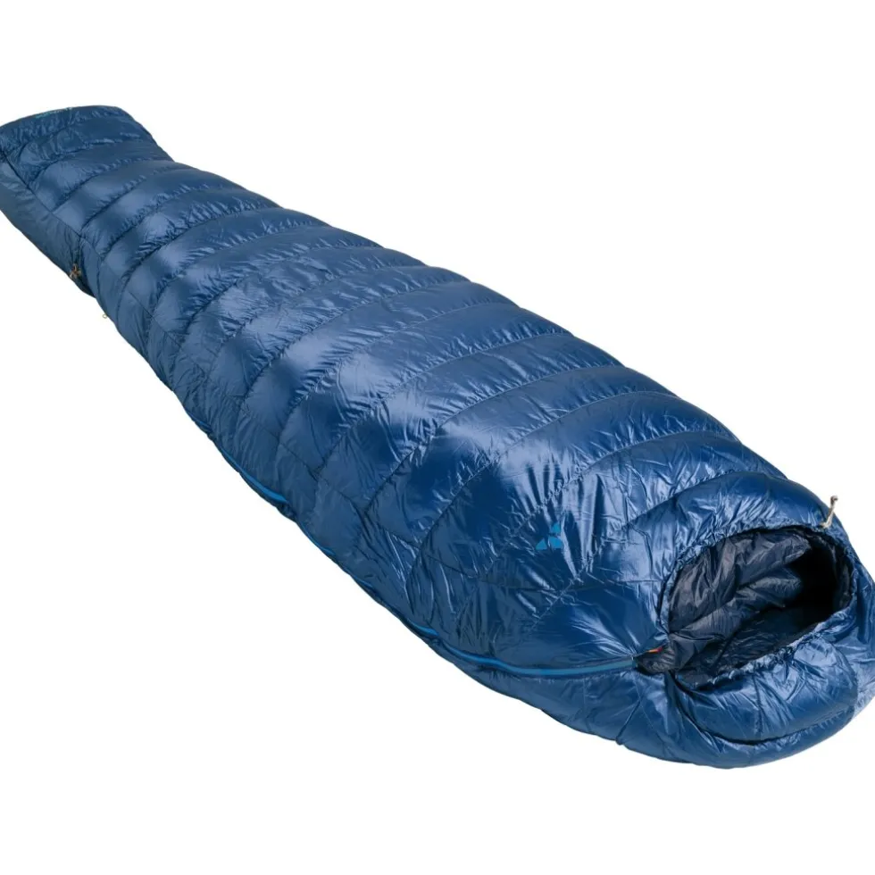 Vaude Rotstein 700 DWN Slaapzak - Rits Links - navy