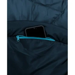 Vaude Sioux 100 II SYN Slaapzak - Rits Rechts - baltic sea
