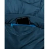 Vaude Sioux 400 II SYN Slaapzak - Rits Rechts - baltic sea
