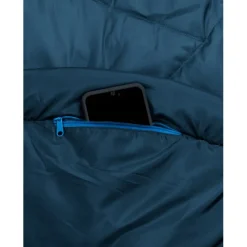 Vaude Sioux 400 II SYN Slaapzak - Rits Rechts - baltic sea