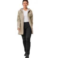 Vaude Skomer II Parka Dames - linen
