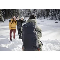 Rugzakken & Drinksystemen < Vaude Wizard 18+4L Rugzak - black
