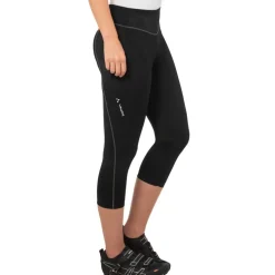 Vaude Active 3/4 Fietsbroek Dames - zwart uni