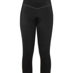 Vaude Active 3/4 Fietsbroek Dames - zwart uni