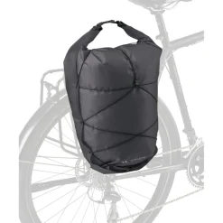 Vaude Aqua Back Light Achterwiel-Tas (Paar) - 2x24L - zwart uni