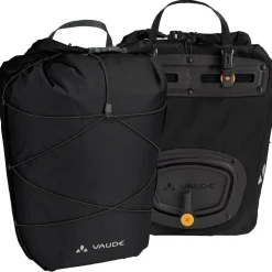 Vaude Aqua Back Light Achterwiel-Tas (Paar) - 2x24L - zwart uni