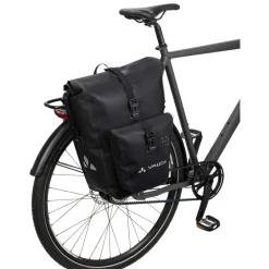 Bagagedragertassen < Vaude Aqua Back Plus Fietstas (rec) (Paar) - 2x25.5L - zwart