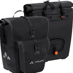Bagagedragertassen < Vaude Aqua Back Plus Fietstas (rec) (Paar) - 2x25.5L - zwart