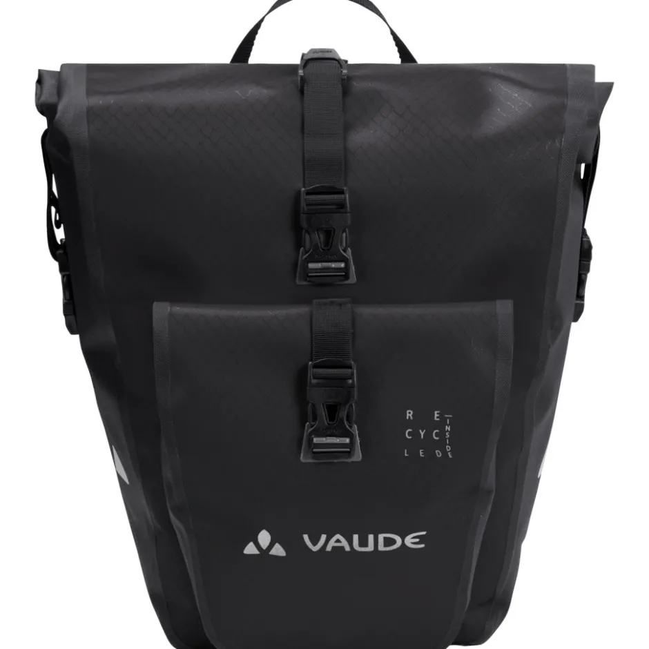 Bagagedragertassen < Vaude Aqua Back Plus Fietstas (rec) (Paar) - 2x25.5L - zwart