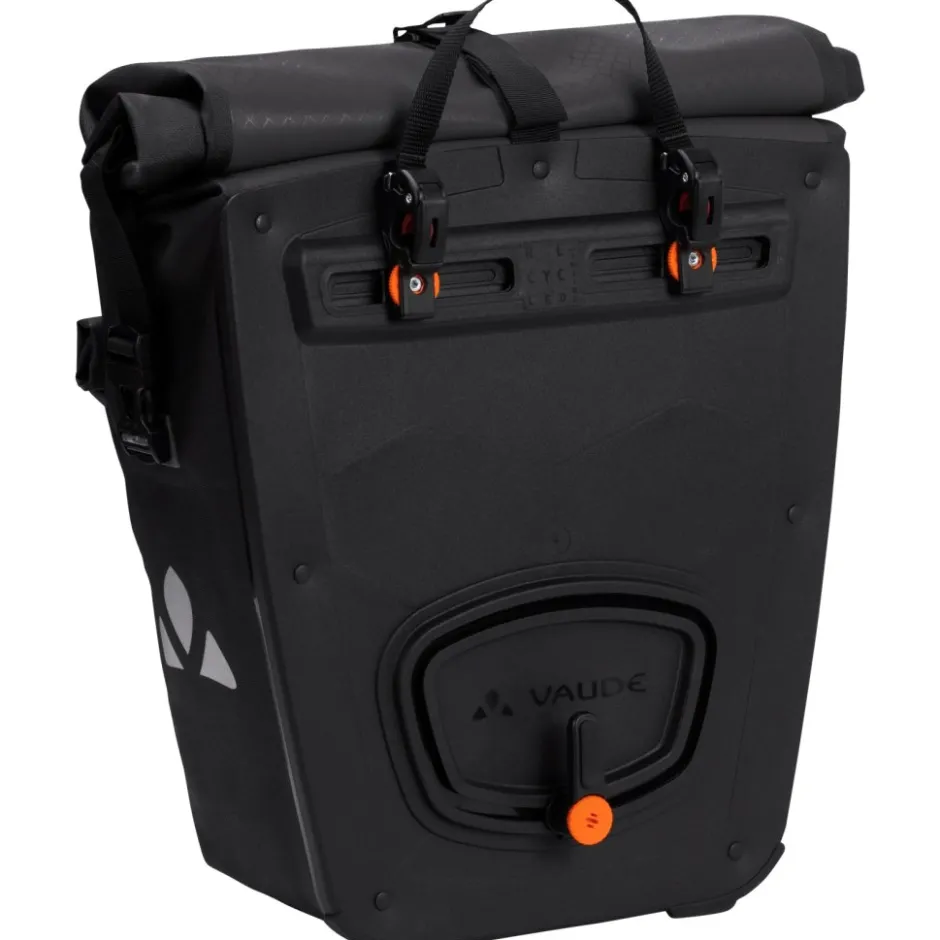 Bagagedragertassen < Vaude Aqua Back Plus Fietstas (rec) (Paar) - 2x25.5L - zwart