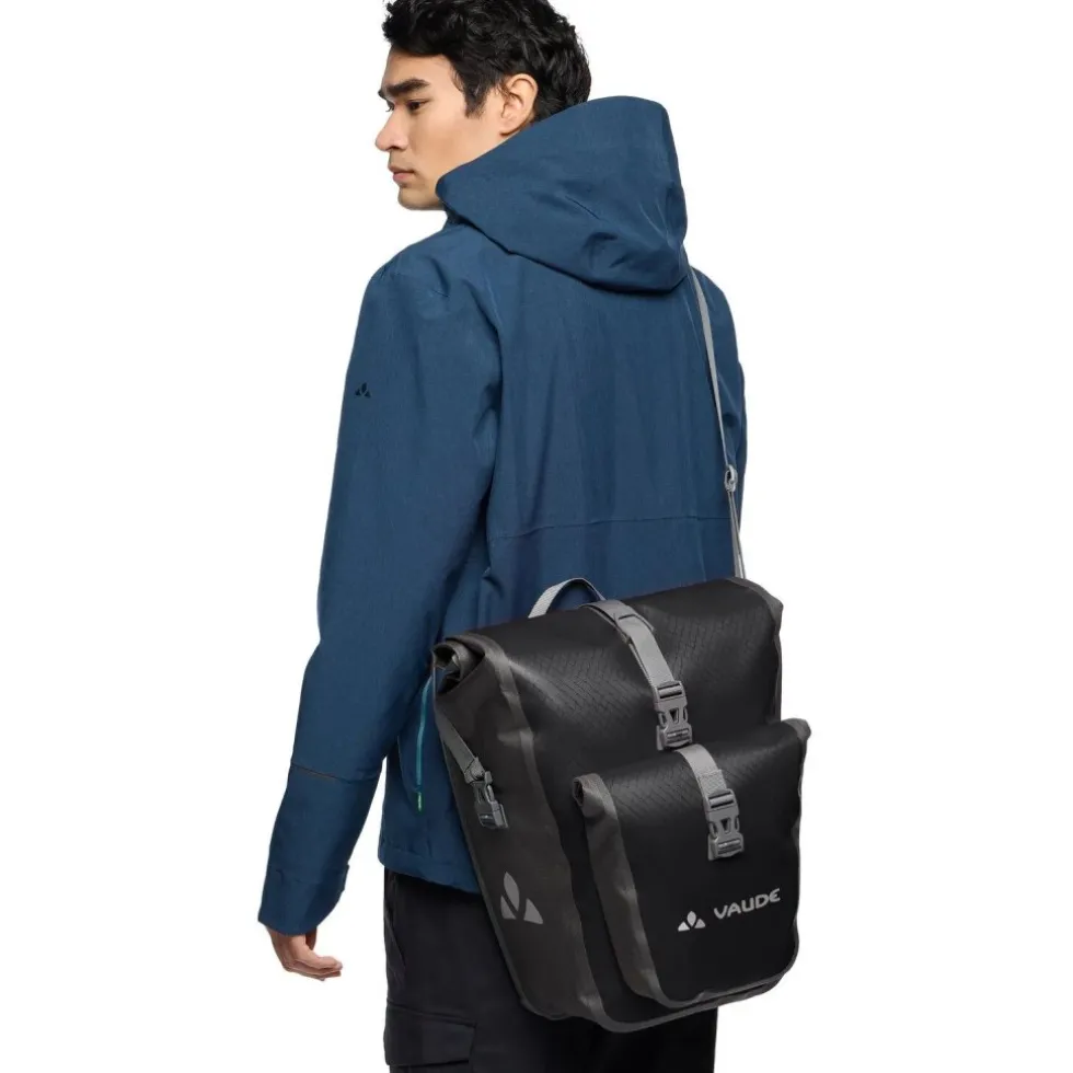 Vaude Aqua Back Plus Fietstas (Paar) - 2x25,5L - black