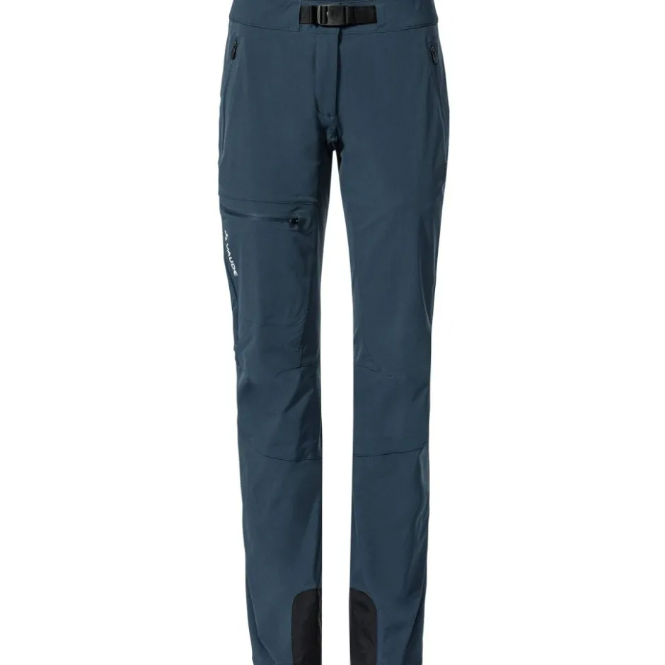 Broeken & Rokken < Vaude Badile II Broek Dames - dark sea uni