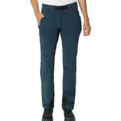 Broeken & Rokken < Vaude Badile II Broek Dames - dark sea uni