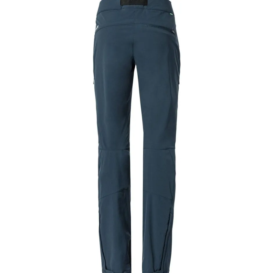 Broeken & Rokken < Vaude Badile II Broek Dames - dark sea uni