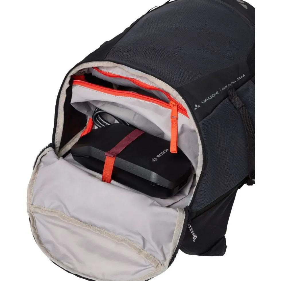 Vaude Bike Alpin 23+5L Rugzak - zwart