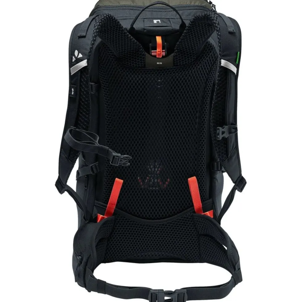Vaude Bike Alpin Pro 28+L Rugzak - khaki