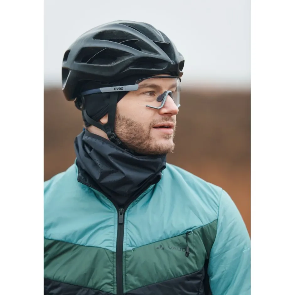 Mutsen En Doeken < Vaude Bike Warm Onderhelm - black/white