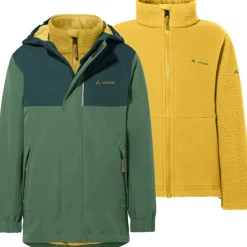 Vaude Caprea 3in1 Jas Kinderen - woodland