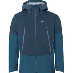 Jassen & Vesten < Vaude Croz Alpine 3L Jas Heren - baltic sea