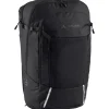 Vaude Cycle II 28L Rugzak + Fietstas - zwart