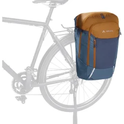 Vaude Cycle II 28L Rugzak + Fietstas - zwart