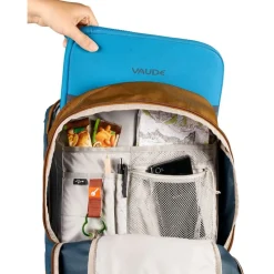 Bagagedragertassen < Vaude Cycle II 20L Rugzak + Fietstas - zwart