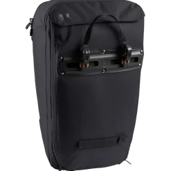 Bagagedragertassen < Vaude Cycle II 20L Rugzak + Fietstas - zwart