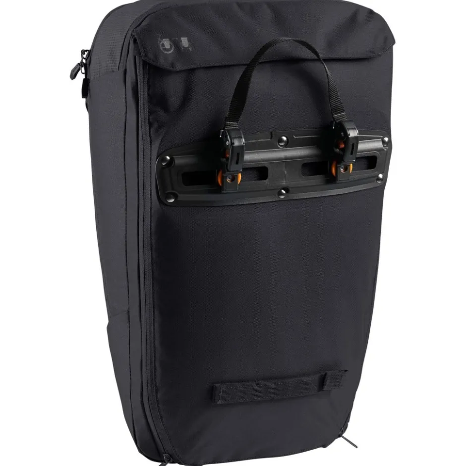 Bagagedragertassen < Vaude Cycle II 20L Rugzak + Fietstas - zwart