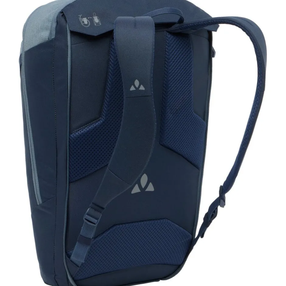 Bagagedragertassen < Vaude Cycle II 20L Rugzak + Fietstas - heron
