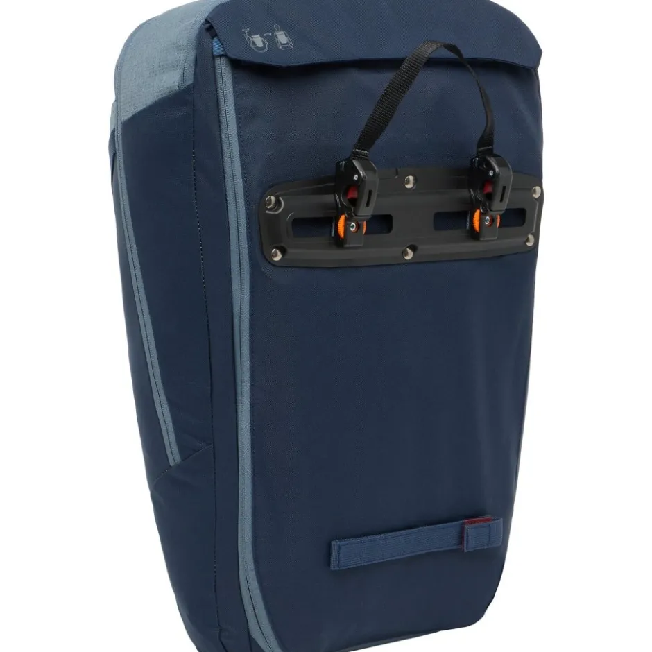 Bagagedragertassen < Vaude Cycle II 20L Rugzak + Fietstas - heron