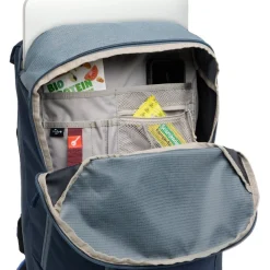 Bagagedragertassen < Vaude Cycle II 20L Rugzak + Fietstas - heron