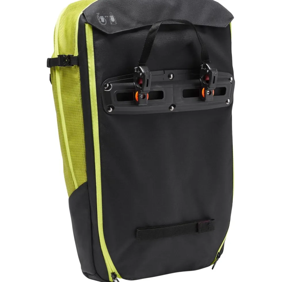 Vaude Cycle II Luminum 28L Rugzak + Fietstas - bright green