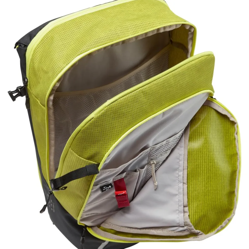 Vaude Cycle II Luminum 28L Rugzak + Fietstas - bright green