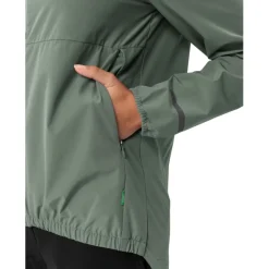 Windjacks < Vaude Cyclist Air Jas Dames - agave