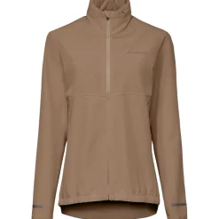 Windjacks < Vaude Cyclist Air Jas Dames - oat