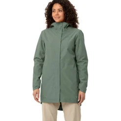 Vaude Cyclist II Parka Gewatteerd Dames - agave