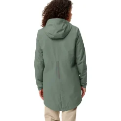 Vaude Cyclist II Parka Gewatteerd Dames - agave