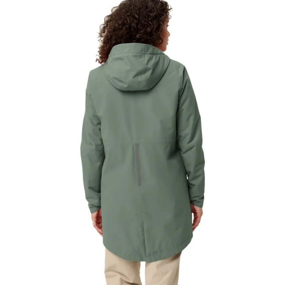 Vaude Cyclist II Parka Gewatteerd Dames - agave