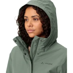 Vaude Cyclist II Parka Gewatteerd Dames - agave