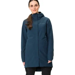Vaude Cyclist II Parka Gewatteerd Dames - dark sea