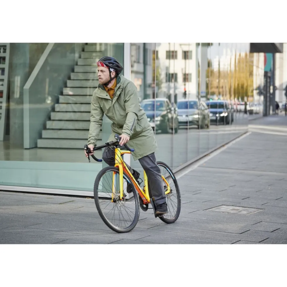 Vaude Cyclist Parka Gewatteerd Heren - dark sea uni