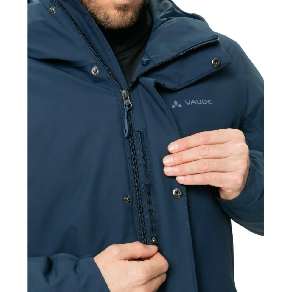 Vaude Cyclist Parka Gewatteerd Heren - dark sea uni